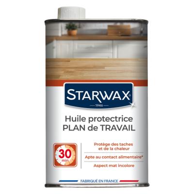 HUILE PROTECTRICE SOIN PLAN TRAVAIL INCOLORE 500ML STARWAX