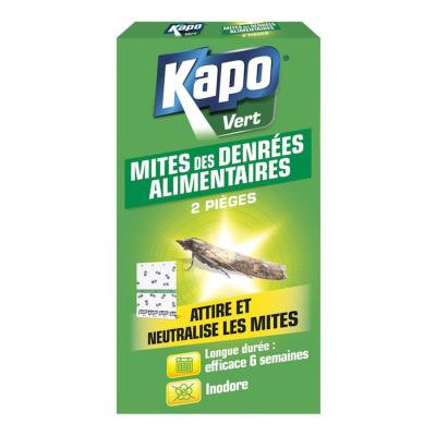 Mites alimentaires 100% naturel piège x2 Kapo Vert