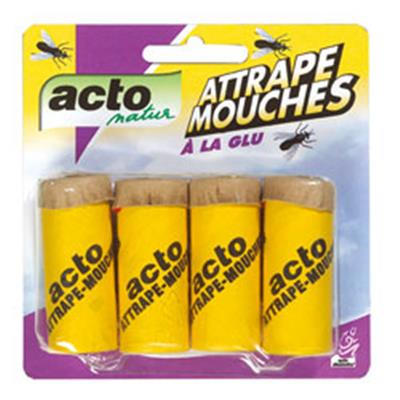 ATTRAPE MOUCHE BLISTER 4