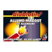 DIABLOTIN ALLUME MAZOUT ALLUMETTES X50