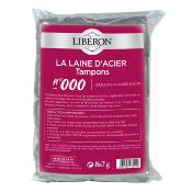 LAINE D'ACIER TAMPON 000 8X7GR LIBERON