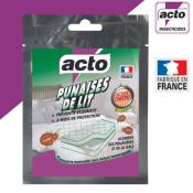 Punaise de lit + acarien plaquette 34g pour 1 lit simple ACTO