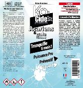 KOCIDE INSECTICIDE aérosol ANTI ACARIENS GALE LAQUE 300ML