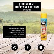 KOCIDE INSECTICIDE FOUDROYANT GUEPE FRELON SPECIAL NID 600ML