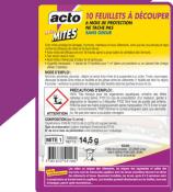 SANI-MITES ANTI MITE BANDE X10 acto
