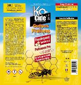 KOCIDE INSECTICIDE FOUDROYANT GUEPE FRELON SPECIAL NID 600ML