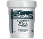 Savon noir pate mou  l'huile de lin - 1 Kg LA CORVETTE