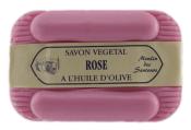 Savon vegetal naturel à la rose 250gr MOULIN DES SENTEURS