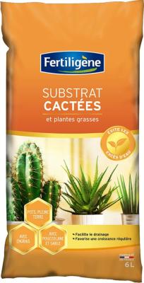 Substrat à cactées 6 Litres FERTILIGENE