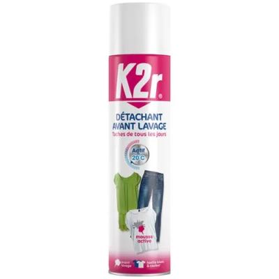 K2R DETACHANT AVANT LAVAGE aérosol linge 400ML 
