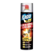 Guêpes frelons aérosol longue portée 6 mètres 500ml Kapo Choc