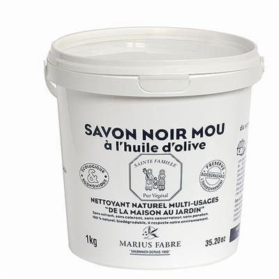 Savon noir mou à l'huile d'olive 1Kg MARIUS FABRE