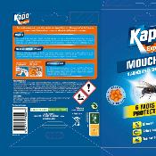 KAPO ADHESIF ANTI MOUCHES fleurs x4 Kapo Expert