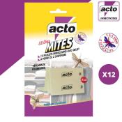 SANI-MITES ANTI MITE BANDE X12 feuillets mites textiles acto