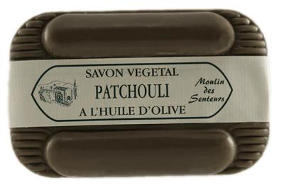 Savon vegetal naturel au patchouli 250gr MOULIN DES SENTEURS