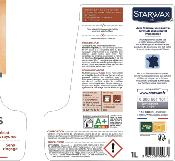 Entretien raviveur parquets stratifiés - vitrifiés - cirés 1L Starwax 2 en 1