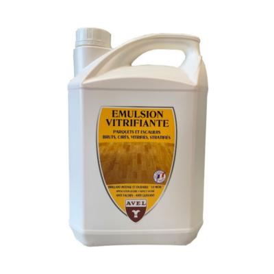 Emulsion vitrifiante parquets jaune 5L Avel