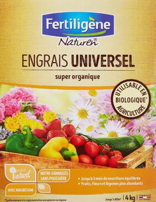 Engrais universel 4 kg  FERTILIGENE NATUREN