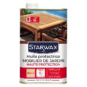 Huile protectrice mobilier de jardin teck 1L STARWAX