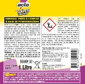 ACTO GUEPES LIQUIDE CHOC FOUDROYANT 1L