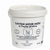 Savon noir mou  l'huile d'olive 1Kg MARIUS FABRE