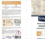 PROTECTION ENTRETIEN RENOVATEUR MARBRE PIERRES NATURELLES 1L STARWAX