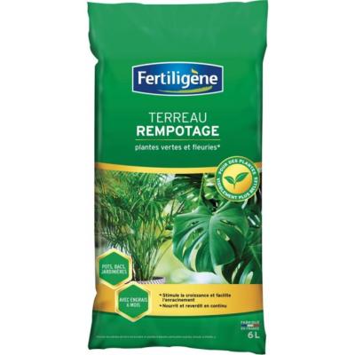 Terreau rempotage 6 litres FERTILIGENE