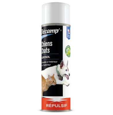 REPULSIF CHIEN CHAT AEROSOL 400ML DECAMP'