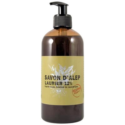 Savon d'Alep liquide 12% laurier 500ml ALEPPO SOAP