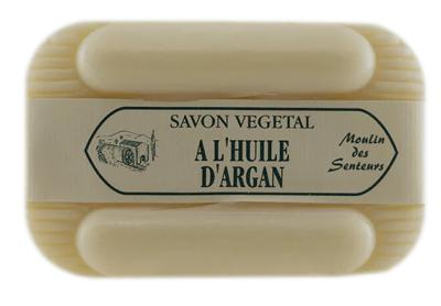 Savon vegetal naturel à l'huile d'argan 250gr MOULIN DES SENTEURS