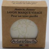 Savon masque au lait de chèvre bio 100gr MOULIN DES SENTEURS