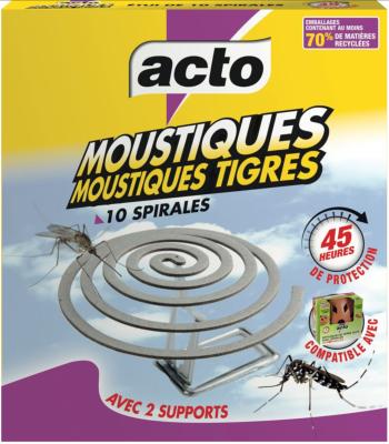 ACTO SPIRALES ETUI DE 10
