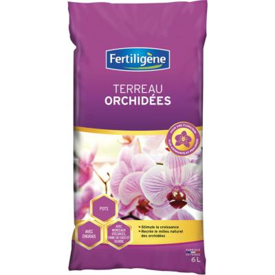 Terreau pour orchidees 6 Litres FERTILIGENE