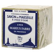 Savon de Marseille - huile olive cube 200 gr MARIUS FABRE